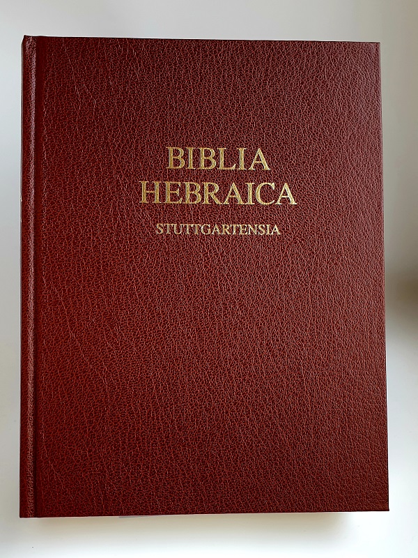 Biblia Hebraica Stuttgartensia Schreibrandausgabe artikelnummer 2700 via bibelbutiken.se