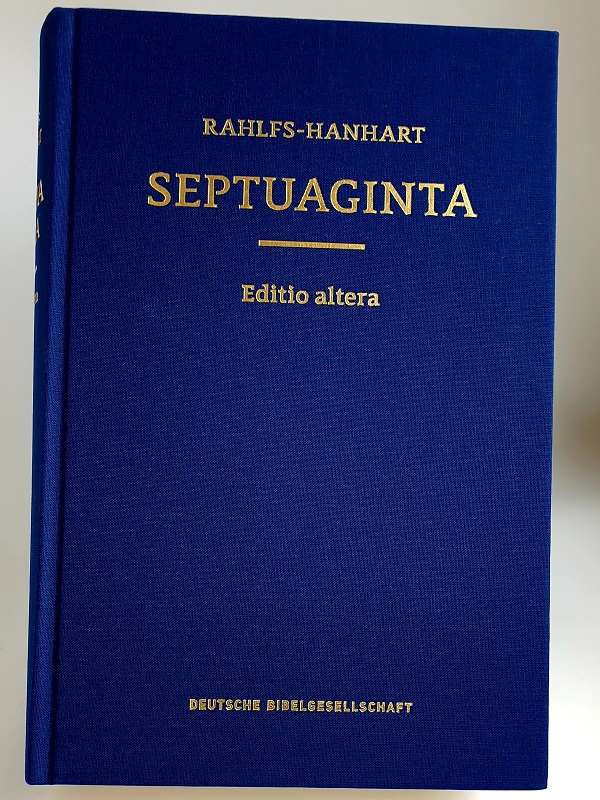 Septuaginta editio altera artikelnummer 2701 via bibelbutiken.se