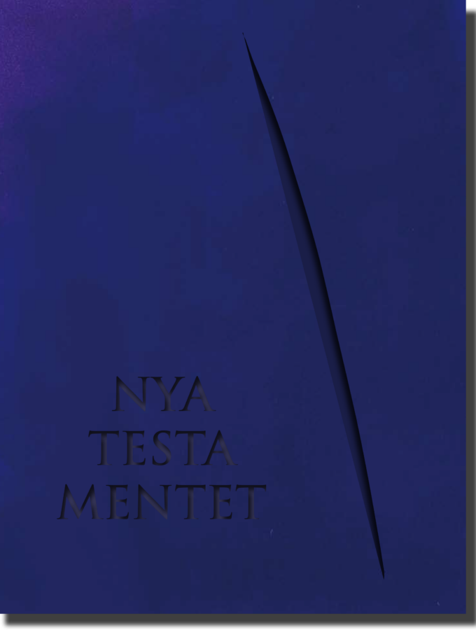 Nya testamentet 2026, blått konstskinn - Förhandsbeställning